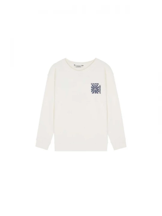 Obrázek produktu Scalpers Mikina  marine modrá / offwhite