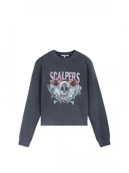 Obrázek produktu Scalpers Mikina ' ' šedá / tmavě šedá