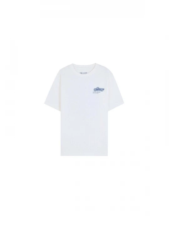 Obrázek produktu Scalpers Tričko chladná modrá / offwhite