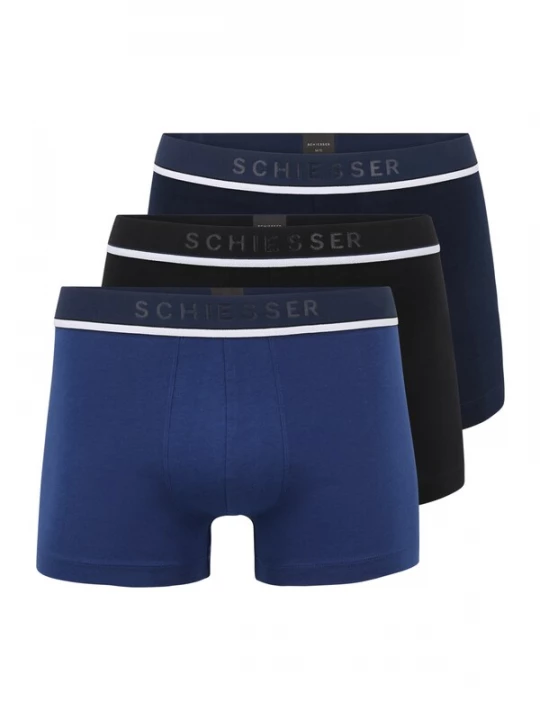 Obrázek produktu SCHIESSER Boxerky  námořnická modř / enciánová modrá / černá / bílá