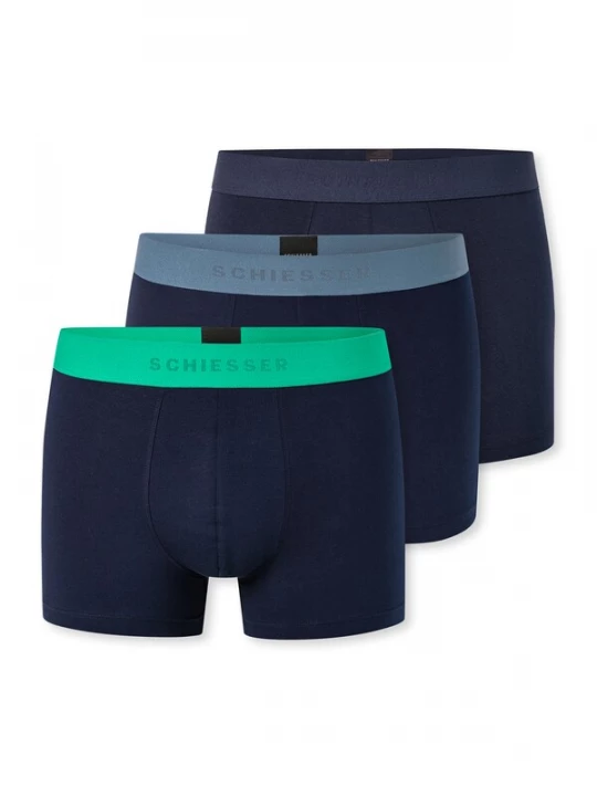 Obrázek produktu SCHIESSER Boxerky noční modrá / tmavě modrá