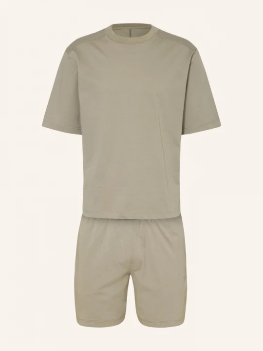 Obrázek produktu Schiesser Krátké Pyžamo Modern Nightwear olivová