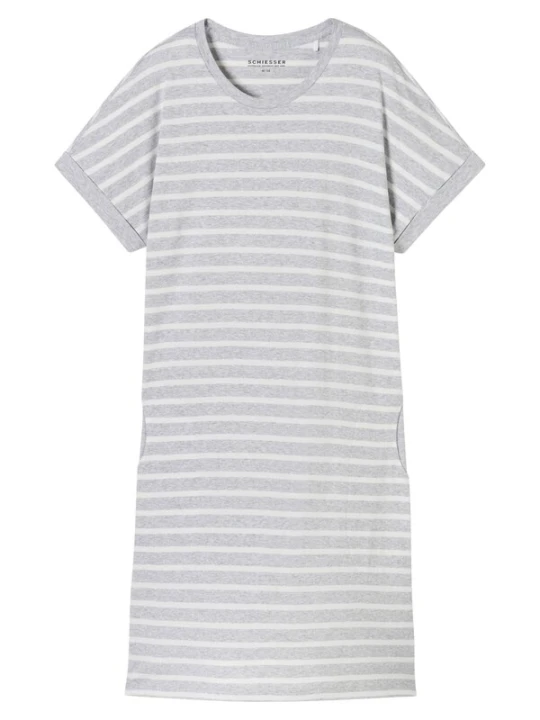 Obrázek produktu SCHIESSER Noční košilka 'Casual Essentials' šedá