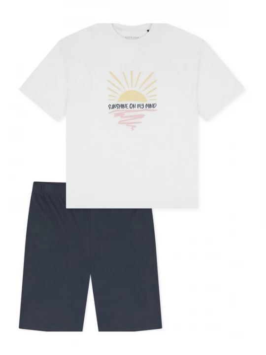 Obrázek produktu SCHIESSER Pyžamo 'Teens Nightwear'  černá / bílá