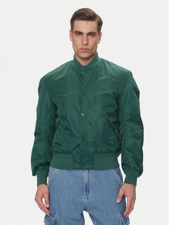 Obrázek produktu Schott NYC Bunda bomber Sporting Zelená Oversize