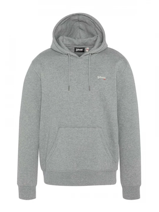 Obrázek produktu Schott NYC Mikina 'Casual2' šedá / červená / bílá