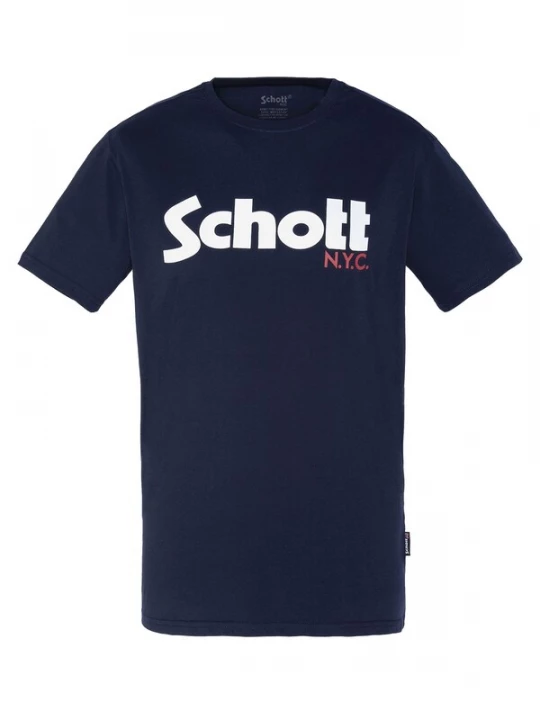 Obrázek produktu Schott NYC Tričko tmavě modrá / červená / bílá