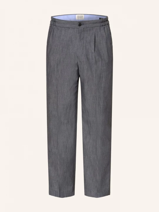 Obrázek produktu Scotch & Soda Chino Oliver Relaxed Fit tmavě modrá / velbloudí / režná