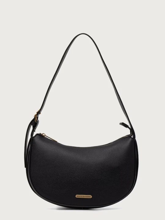 Obrázek produktu Scotch & Soda hobo kabelka dámská z imitace semiše černá