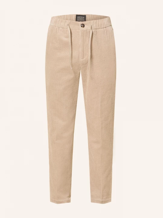 Obrázek produktu Scotch & Soda Kordové Kalhoty Slim Fit béžová