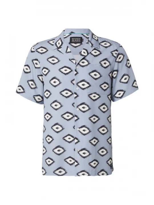 Obrázek produktu SCOTCH & SODA Košile námořnická modř / světlemodrá / bílá