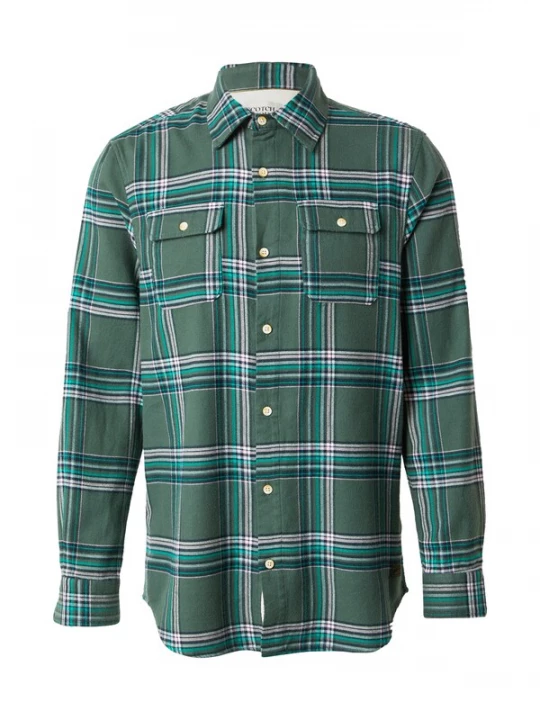 Obrázek produktu SCOTCH & SODA Košile tyrkysová / tmavě zelená / černá / bílá