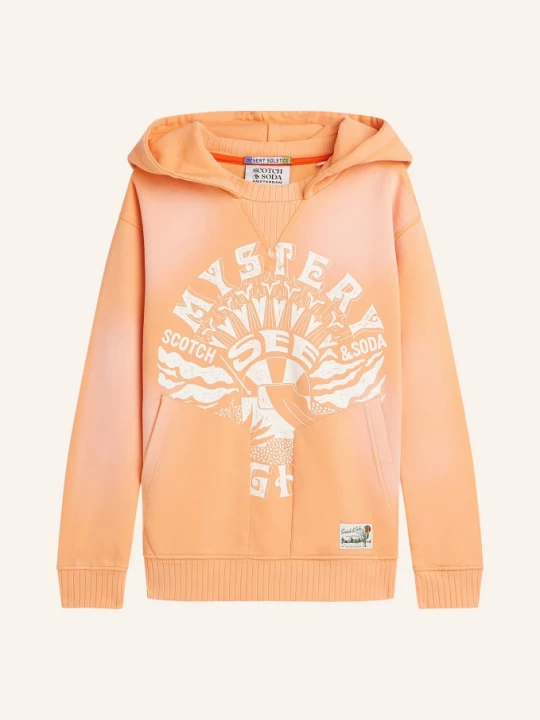 Obrázek produktu Scotch & Soda Mikina S Kapucí tmavě oranžová