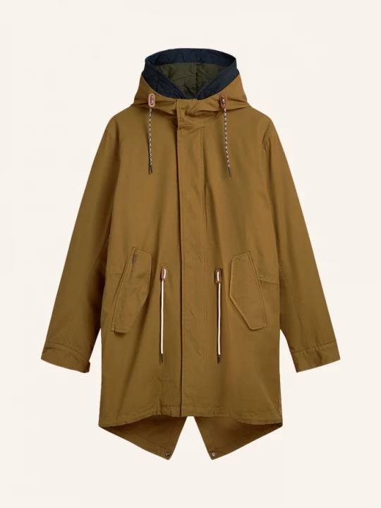 Obrázek produktu Scotch & Soda Parka koňaková / tmavě modrá
