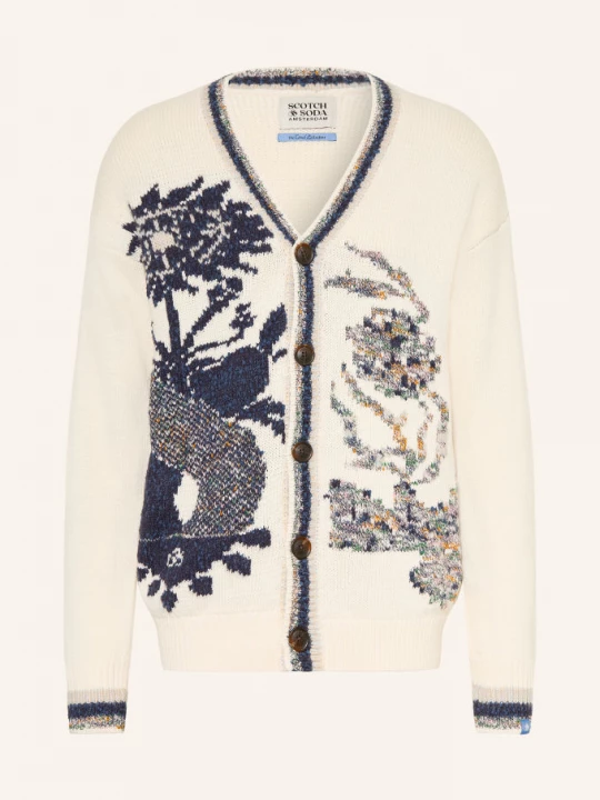 Obrázek produktu Scotch & Soda Pletený Svetr režná / zelená / tmavě modrá