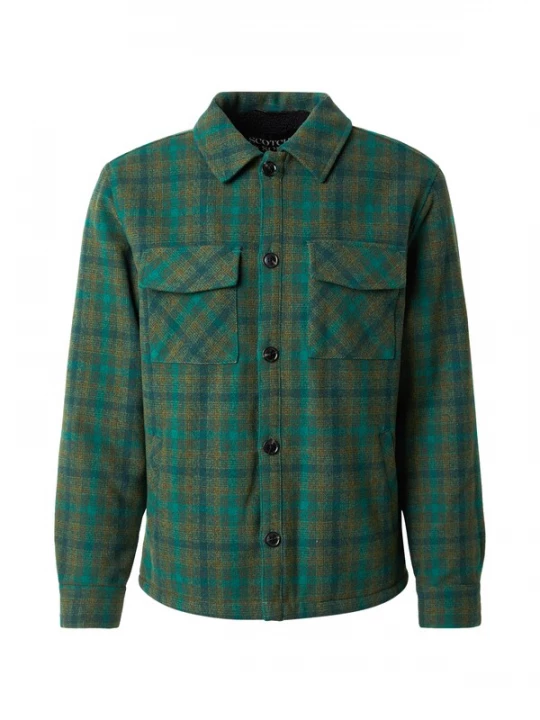 Obrázek produktu SCOTCH & SODA Přechodná bunda námořnická modř / kaštanově hnědá / olivová / smaragdová