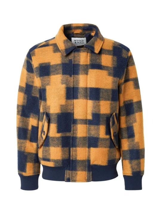 Obrázek produktu SCOTCH & SODA Přechodná bunda oranžová / černá