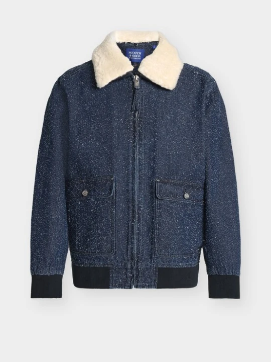 Obrázek produktu SCOTCH & SODA Přechodná bunda slonová kost / námořnická modř