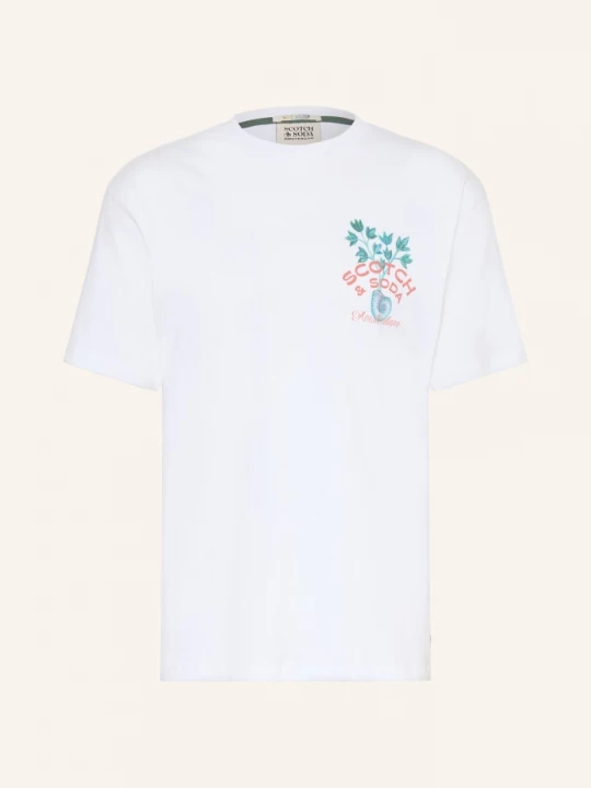 Obrázek produktu Scotch & Soda Tričko bílá / červená / zelená