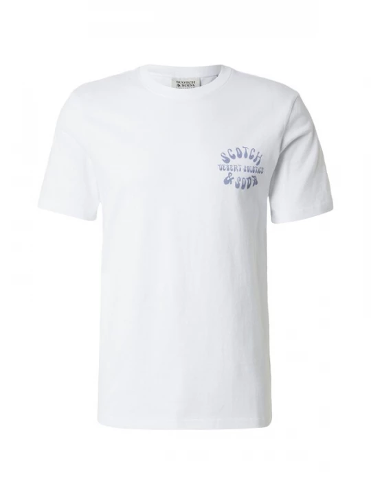 Obrázek produktu SCOTCH & SODA Tričko modrá / bílá