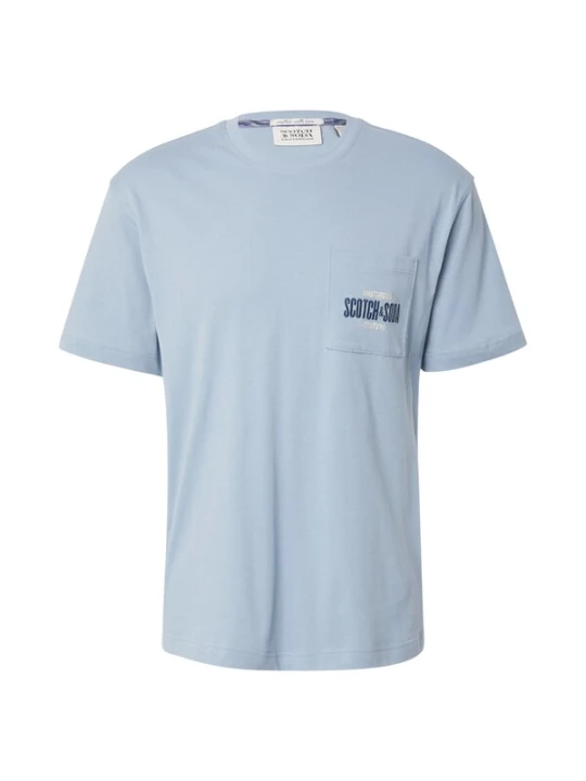 Obrázek produktu SCOTCH & SODA Tričko modrá / světlemodrá / bílá