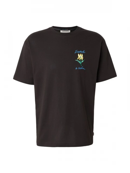 Obrázek produktu SCOTCH & SODA Tričko světlemodrá / žlutá / černá / bílá