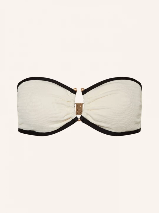 Obrázek produktu Seafolly Bandeau Bikiny Beach Bound krémová / černá