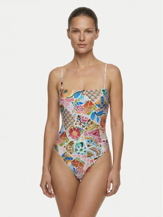 Obrázek produktu Seafolly Jednodílné plavky Beach Bohème 11182-300 Růžová