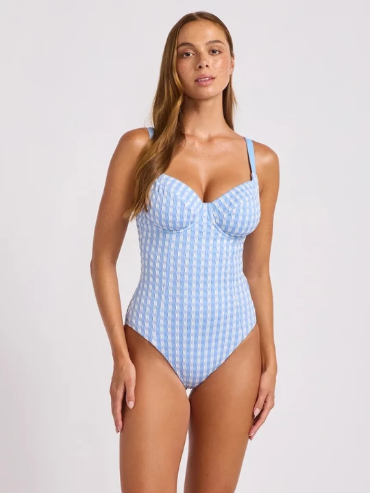 Obrázek produktu Seafolly jednodílné plavky dámské DD modrá