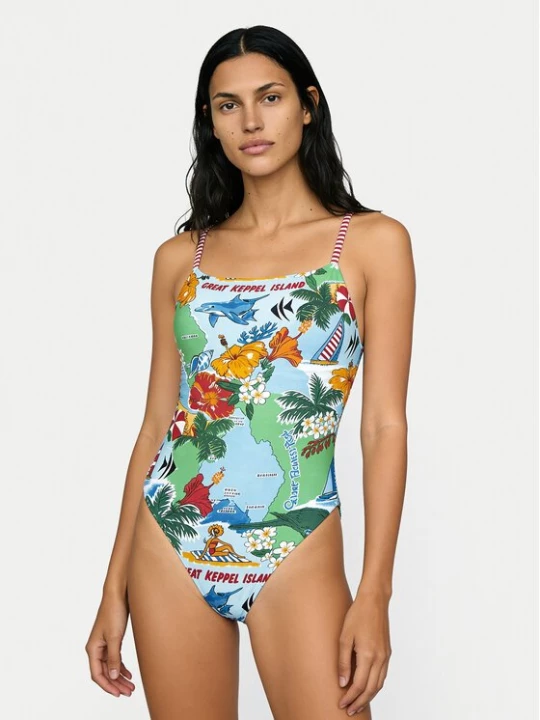 Obrázek produktu Seafolly Jednodílné plavky Viva Vacation 11163-302 Barevná