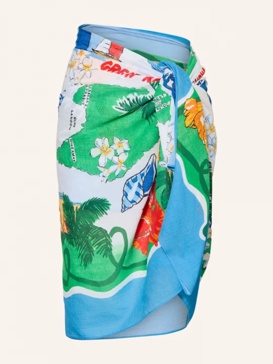 Obrázek produktu Seafolly Pareo Viva Vacation tmavě modrá / žlutá / zelená