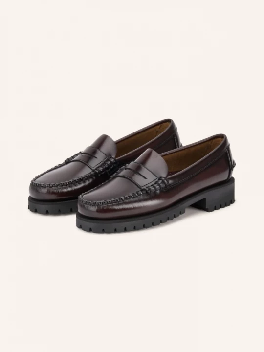Obrázek produktu Sebago Penny Loafery Dan Lug tmavě červená