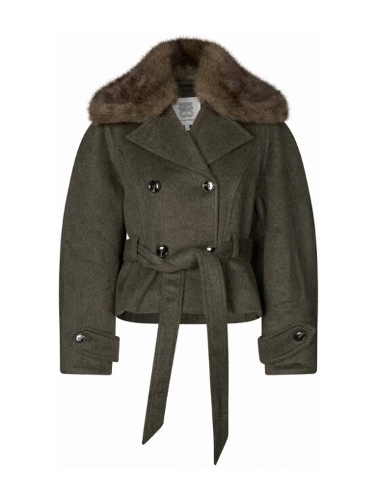 Obrázek produktu SECOND FEMALE Přechodná bunda 'Agola' khaki