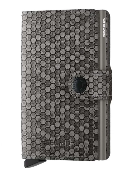 Obrázek produktu Secrid Kožená peněženka Secrid Miniwallet Hexagon Grey