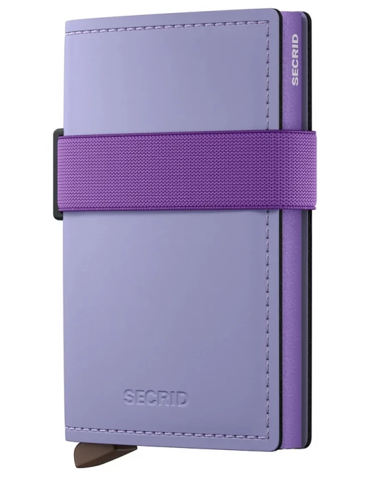 Obrázek produktu Secrid RFID peněženka kožená matná fialová