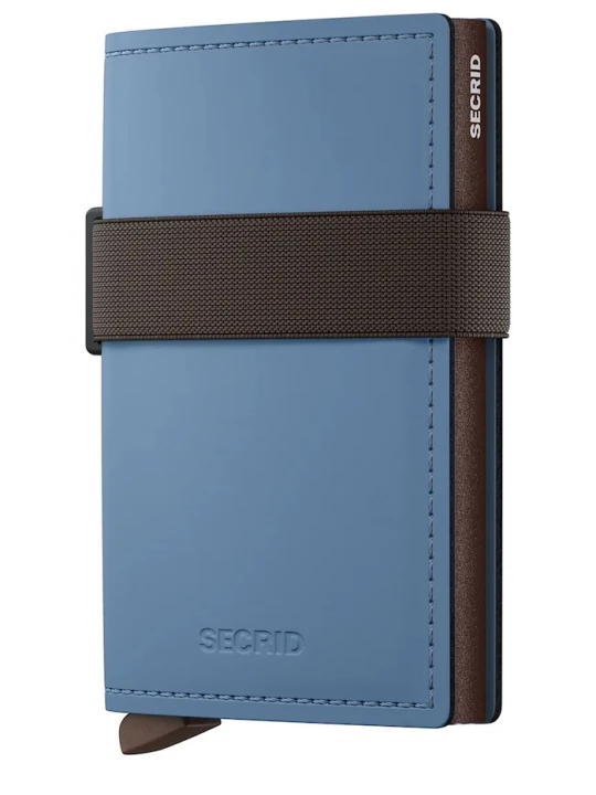 Obrázek produktu Secrid RFID peněženka kožená MATTE modrá