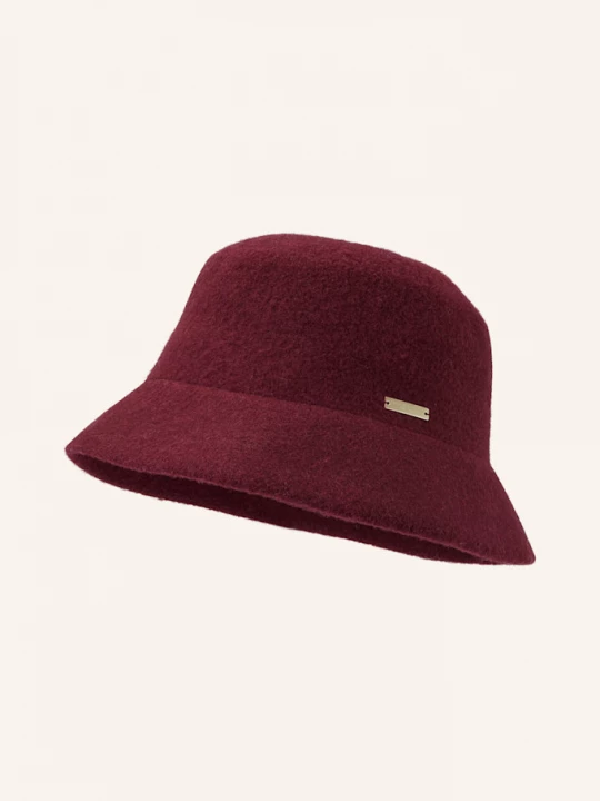 Obrázek produktu Seeberger Klobouk Bucket Hat tmavě červená