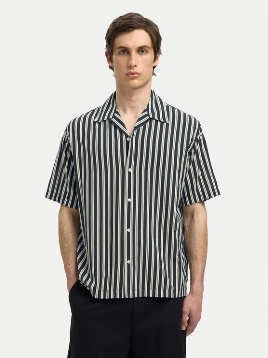 Obrázek produktu Selected Homme Košile 16091381 Tmavomodrá Relaxed Fit