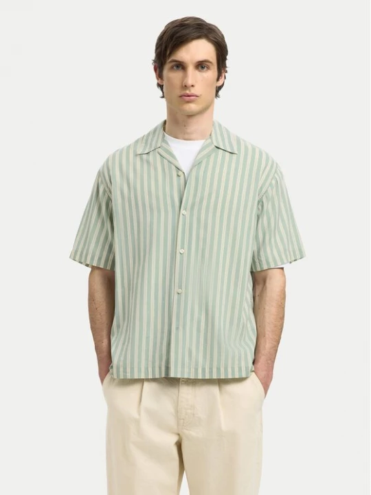 Obrázek produktu Selected Homme Košile 16091381 Zelená Relaxed Fit