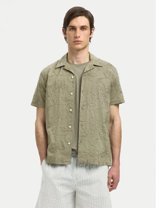 Obrázek produktu Selected Homme Košile 16097686 Zelená Regular Fit