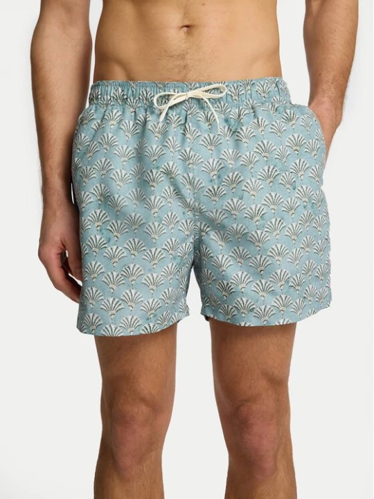 Obrázek produktu Selected Homme Plavecké šortky 16089427 Zelená Comfort Fit
