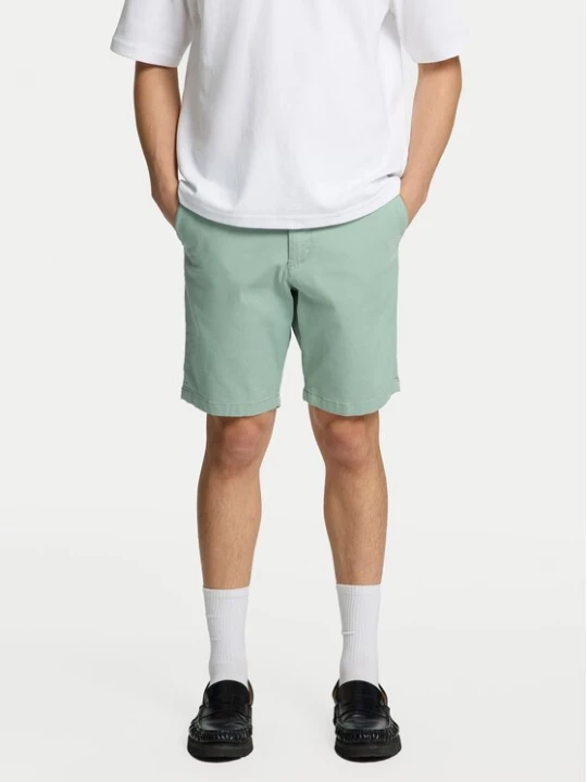 Obrázek produktu Selected Homme Šortky z materiálu Miles 16092329 Zelená Slim Fit
