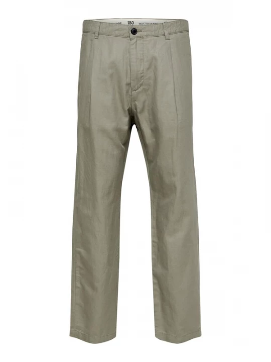 Obrázek produktu SELECTED Kalhoty se sklady v pase 'Jones'  khaki