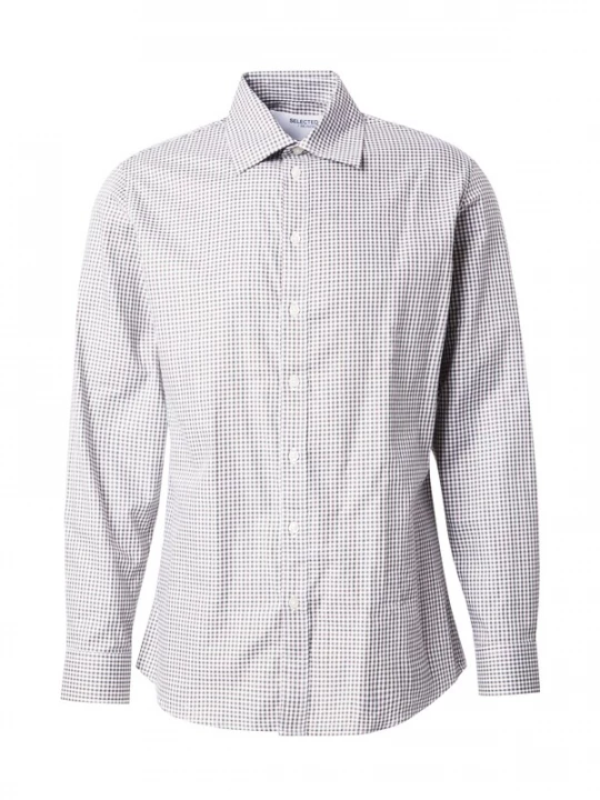 Obrázek produktu SELECTED Košile 'SLHETHAN' hnědá / offwhite
