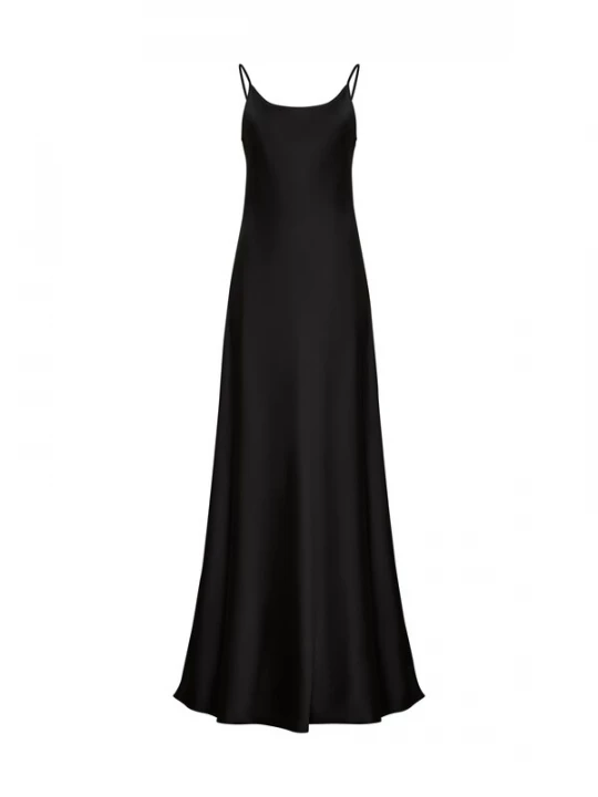 Obrázek produktu Serena Silueta Šaty 'Maxi satin slip dress 'Serene'' černá