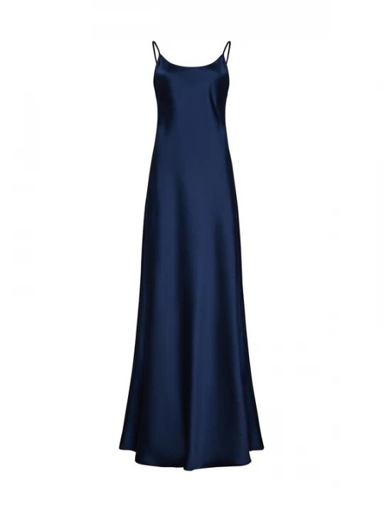 Obrázek produktu Serena Silueta Šaty 'Maxi satin slip dress 'Serene'' námořnická modř