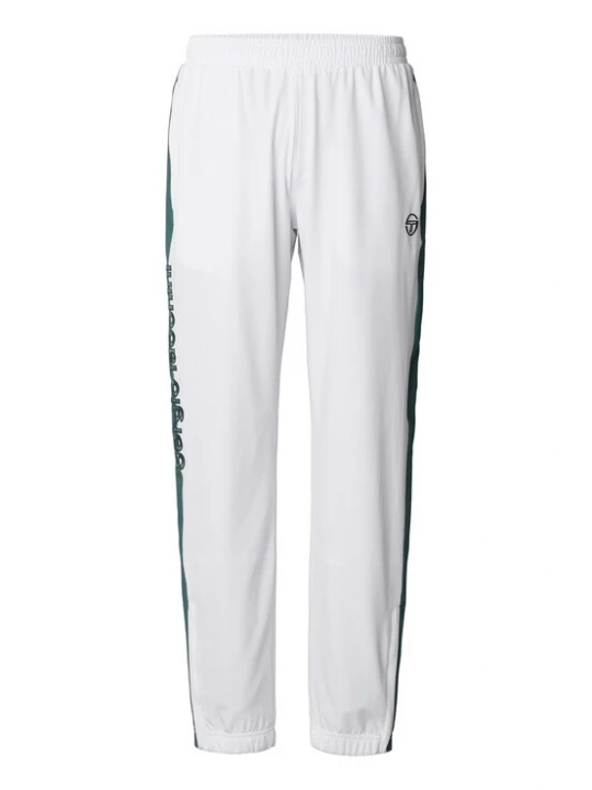 Obrázek produktu Sergio Tacchini Kalhoty tmavě zelená / černá / bílá