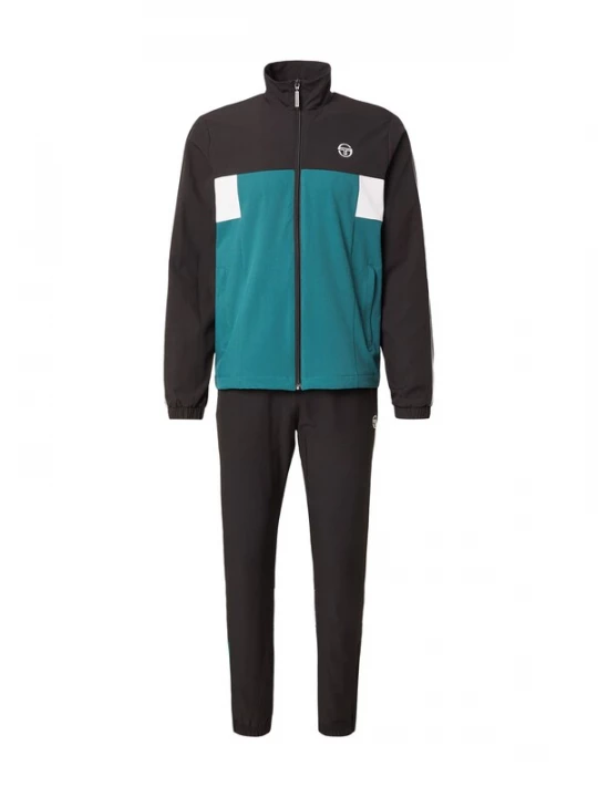 Obrázek produktu Sergio Tacchini Tepláková souprava azurová modrá / černá / bílá
