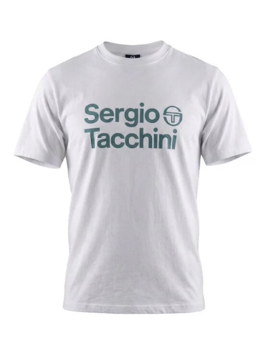 Obrázek produktu Sergio Tacchini Tričko 'Alternativa Co' smaragdová / bílá