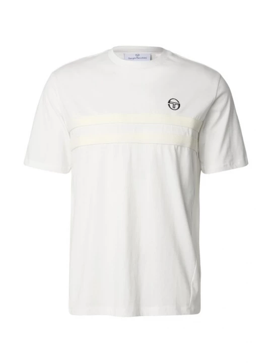 Obrázek produktu Sergio Tacchini Tričko 'Egeo Co' černá / bílá / offwhite